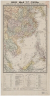 New map of China, Corea, Anam and Siam, with portions of Burmah and Malaysia