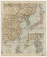 Stanford's map of Eastern China, Japan and Korea : 1898.