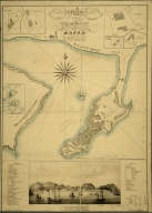 A map of the city and harbour of Macao
