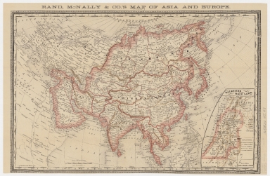 Rand McNally & Co.’s map of Asia and Europe