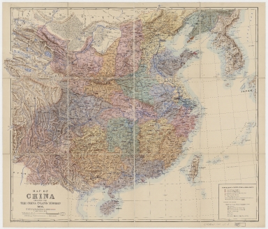 A map of China : prepared for the China Inland Mission, 1905