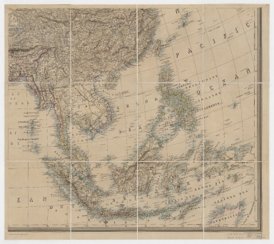 Stanford's library map of Asia. Part 4