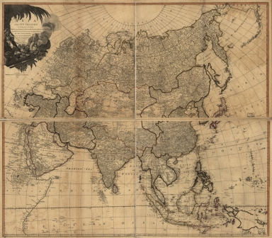 Asia and its islands according to D'Anville