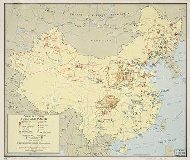 Communist China, fuels and power