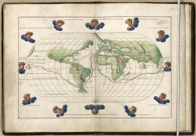 [A world map from Portolan atlas]