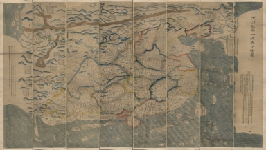 大清萬年一統天下全圖 = The great Qing Dynasty's complete map of all under heaven
