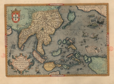 A map of the East Indies and surrounding islands