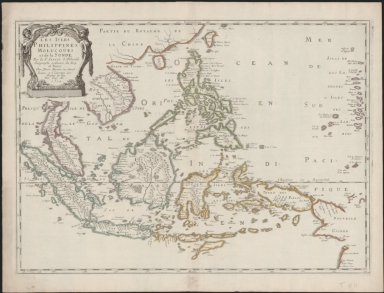 Les Isles Philippines Molucques et de La Sonde