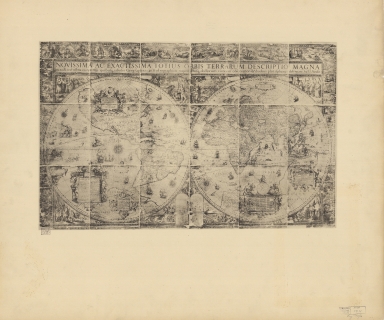 Map of the world by Jodocus Hondius, 1611