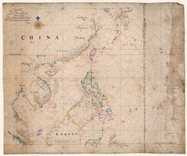 Map of the China Sea