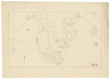 [Route de M. de Richery en 1787 de Pondichery a Canton]