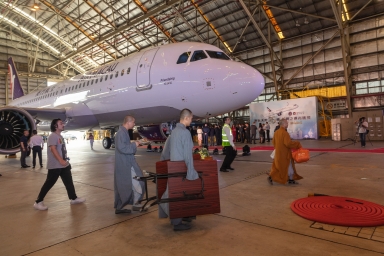 澳門國際機場，A320新機祝聖及開光儀式
