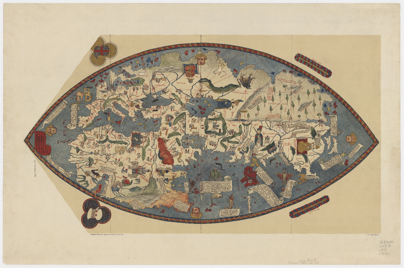 Genoese world map