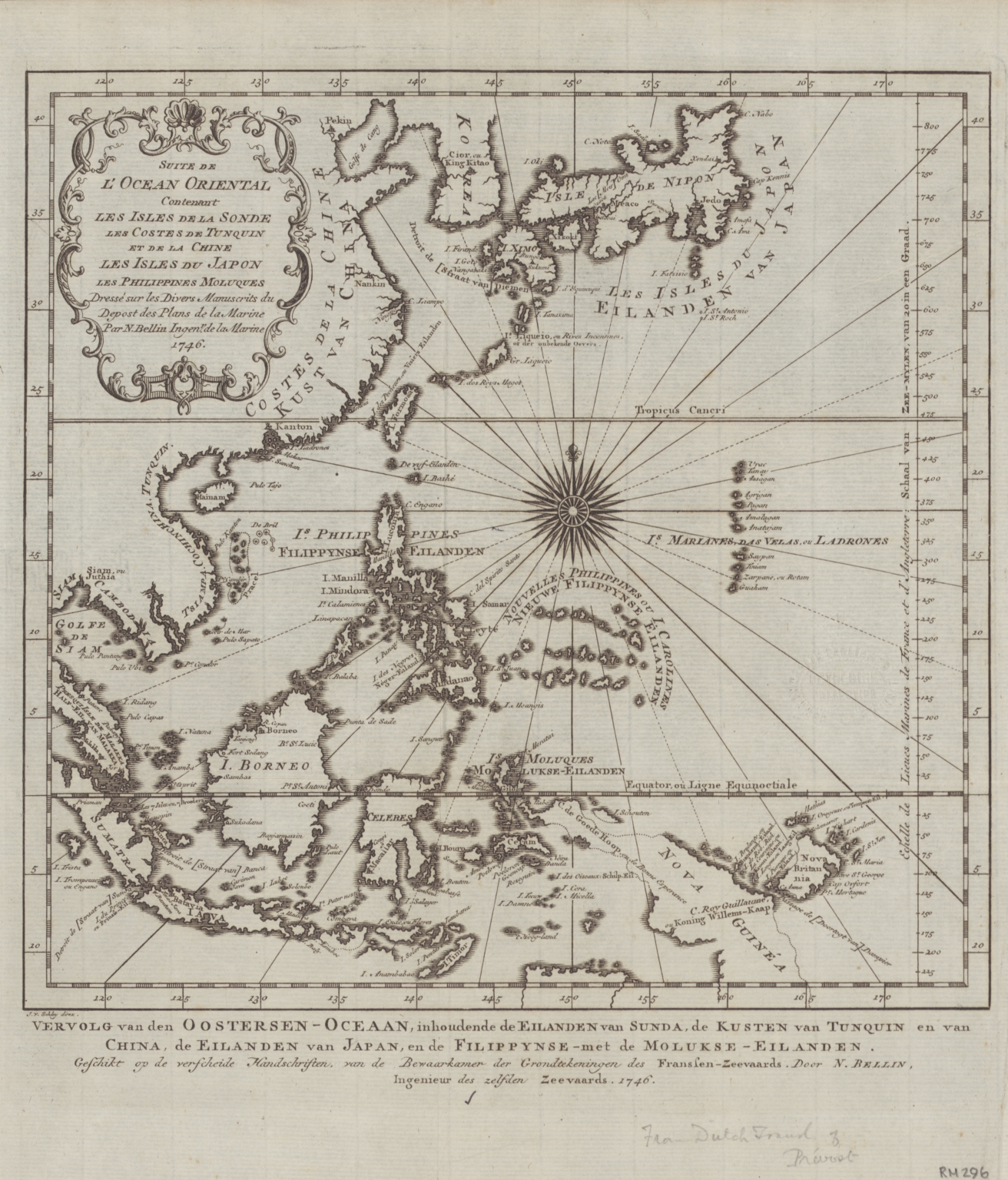 Suite de L'Ocean Oriental : contenant les Isles de la Sonde les Costes de Tunquin et de la Chine, les Isles du Japon, les Philippines Moluques