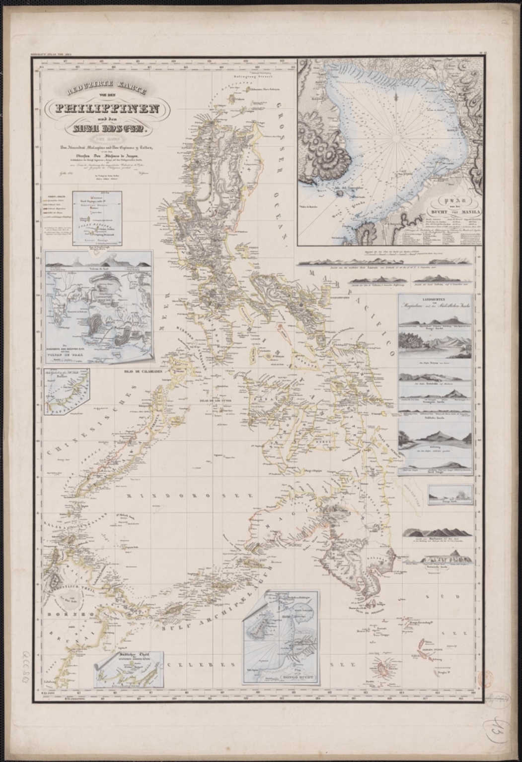 Reduced map of the Philippines and Susu Islands.
