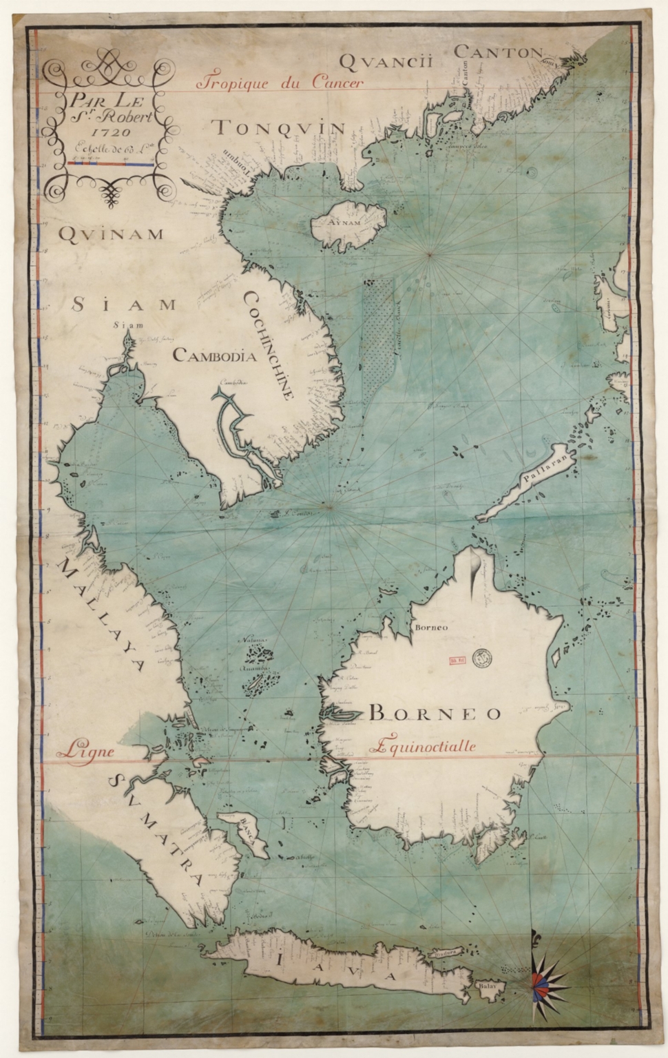 [Carte des Mers de Java jusqu'à Canton]
