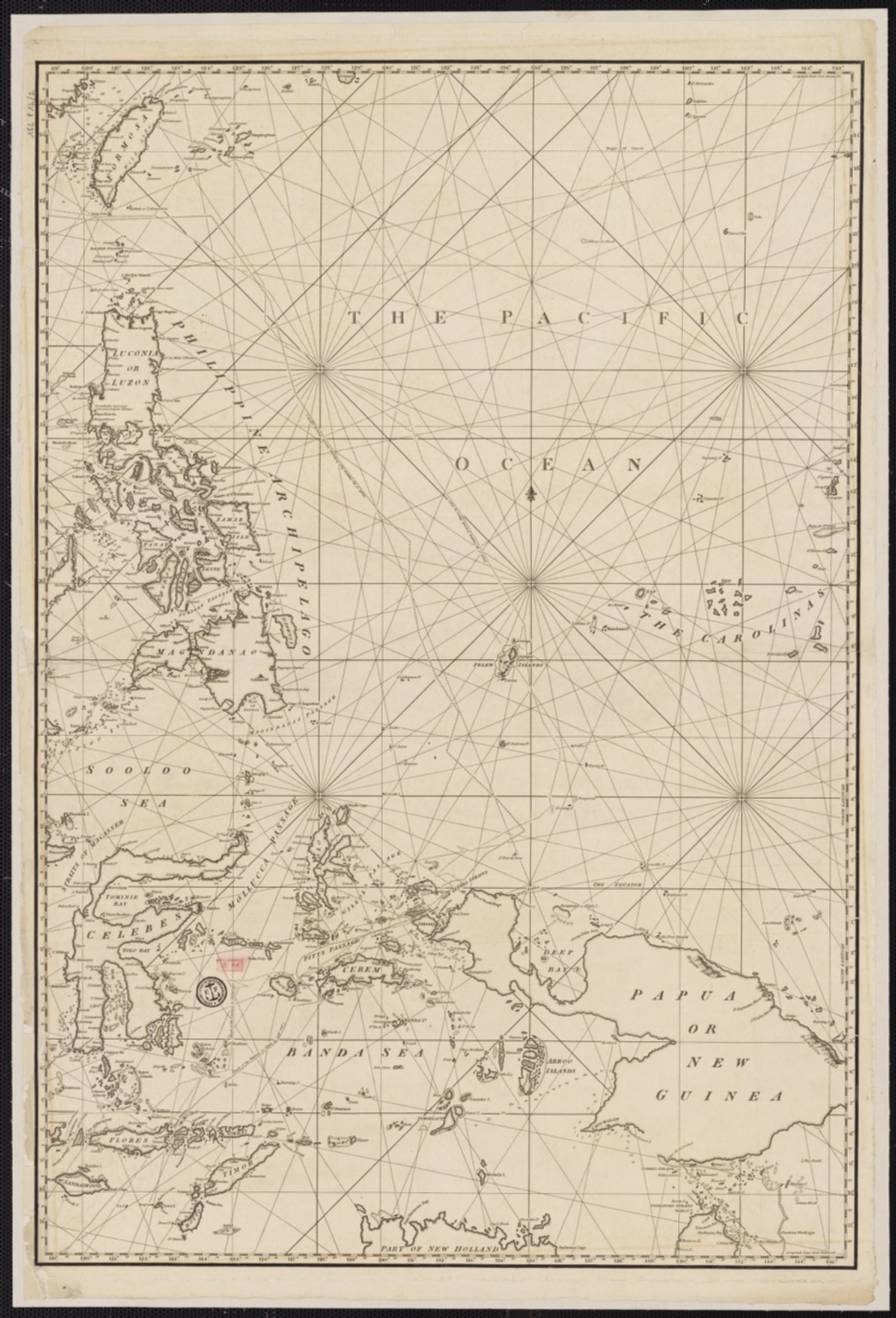 To the Honorable the Court of Directors of the United Company of Merchants of England trading to the East Indies, this Chart of the China Seas